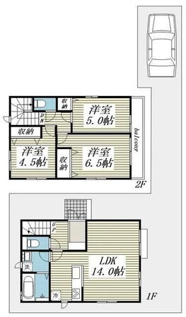 さいたま市蓮沼０１の物件間取画像